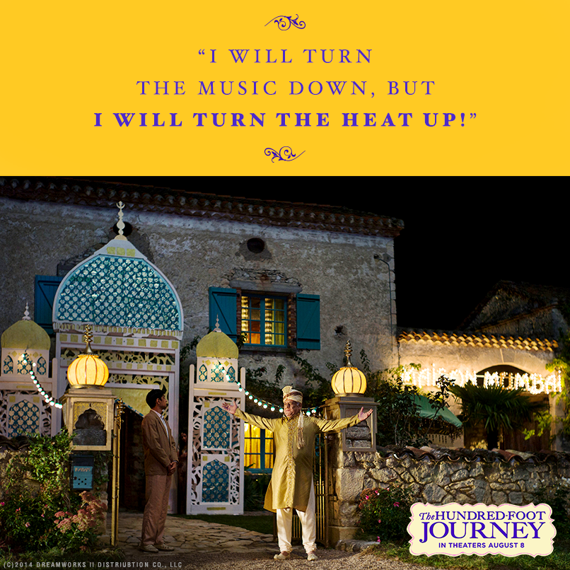 Cross-culture in the hundred foot journey trailer